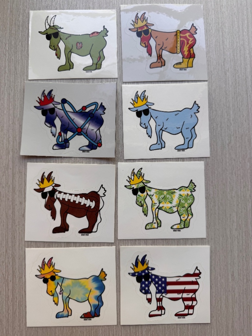 GOAT Sticker Set